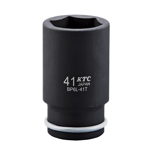 KTC(京都機械工具) 3/4”DRx34mm ディープインパクトソケット(ピン・リング付) BP6L-34TP