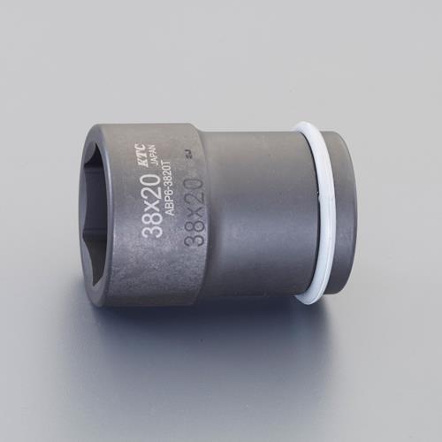 KTC(京都機械工具) 3/4”DR/38x20mm ホイールナット用ソケット(アウター/インナー) ABP6-3820TP