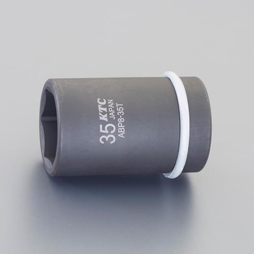 KTC(京都機械工具) 1”DRx35mm ホイールナット用インパクトソケット(薄肉) ABP8-35TP