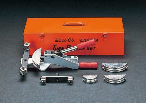 ESCO（エスコ） 1/2”-7/8” ﾁｭｰﾌﾞﾍﾞﾝﾀﾞｰｾｯﾄ(ﾗﾁｪｯﾄ式) EA270A