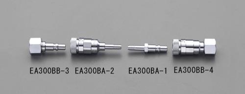 ESCO(エスコ) 5mm 酸素用カプラー(Qジョイント) EA300BA-2