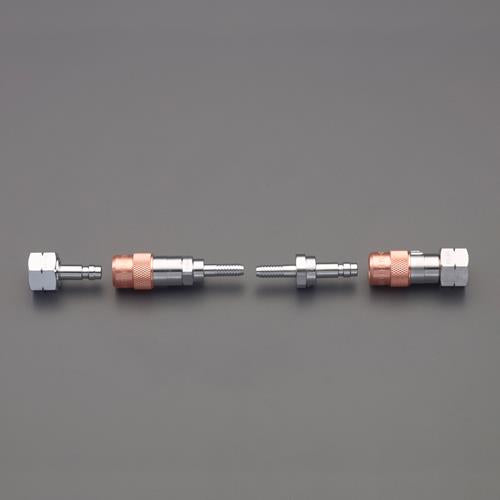ESCO(エスコ) 5mm 溶接器用カプラーセット(チヨコック/ガス用) EA300BC-22