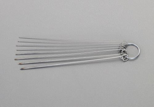 ESCO(エスコ) φ0.5-1.4mm 溶接火口用掃除針(8本組) EA300BZ