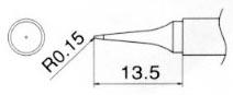 白光(HAKKO) R0.15mm 交換用こて先 T12-ILS
