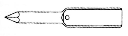 白光(HAKKO) 10mm こて先 (EA304HB-100用) 343-T