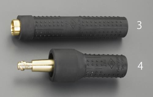 ESCO(エスコ) 300A ケーブルジョイント(雄) EA315A-4