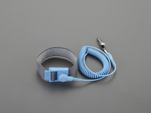 カスタム(CUSTOM) 1.8m 静電気除去リストストラップ(コード付) AS-109-6