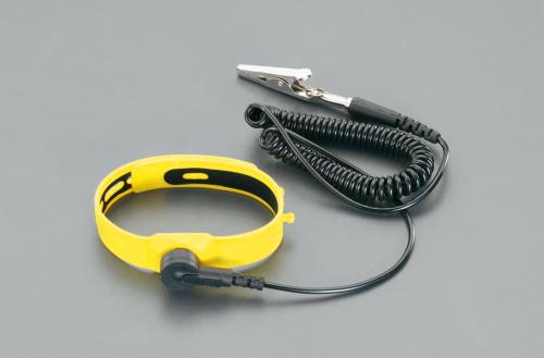 カスタム(CUSTOM) 1.8m 静電気除去リストストラップ(コード付) AS-108-6