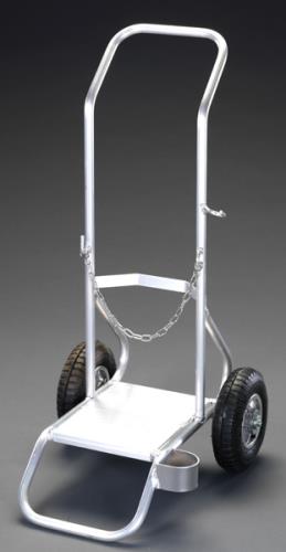 新富士バーナー 420x450x970mm/28kg プロパンボンベ用台車 PD-1