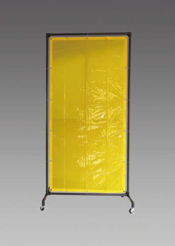 ESCO(エスコ) 1000x2150mm 溶接作業フェンスセット(黄色) EA334BE-20Y