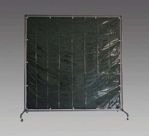 ESCO(エスコ) 2000x2150mm 溶接作業フェンスセット(ダークグリーン) EA334BF-20G