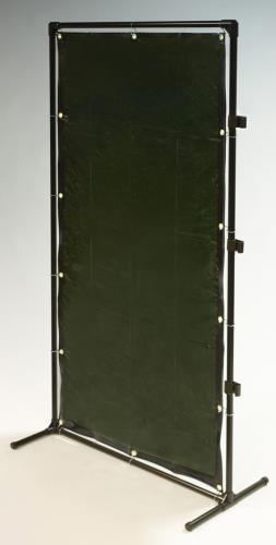 ESCO(エスコ) 1000x2000mm 溶接作業フェンスセット(緑色) EA334BK-20G