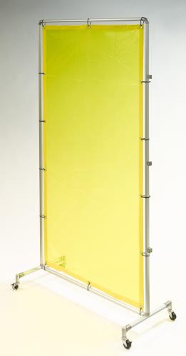ESCO(エスコ) 1000x2000mm 溶接作業フェンスセット(黄色) EA334BT-20Y