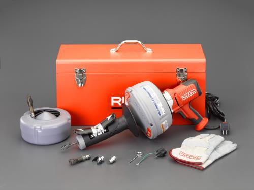 リジッド(RIDGID) 8mmx7.6m・9.5mmx10.7m ドレンクリーナー(電動式) 36003