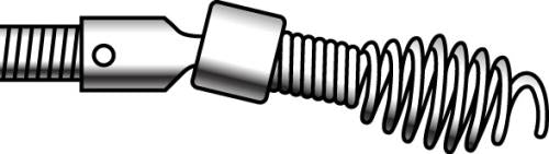 リジッド(RIDGID) 8.0mmx15.2m ケーブル(ドロップヘッドオーガー付) 89405