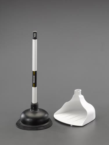 テラモト φ165x480mm ラバーカップ(ケース付/節水型対応) CL-421-010-0