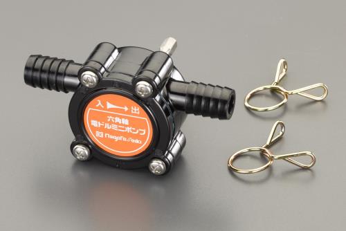 新潟精機 ミニポンプ・電気ドリル用(φ15mmホース) RDP-01