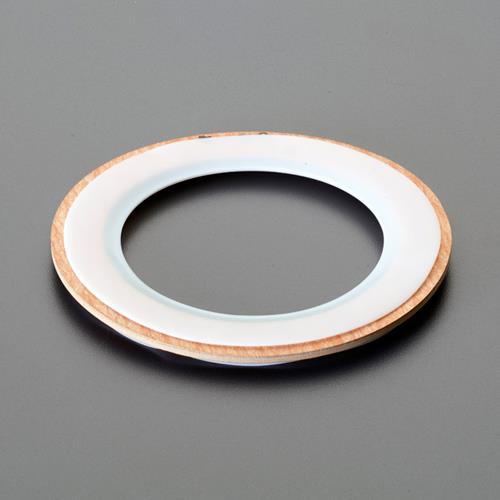 ESCO(エスコ) 32A/2.8mm PTFE/包みガスケット(JIS5K) EA351CS-32