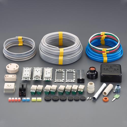 ESCO(エスコ) 第二種電気工事士試験部材セット EA37-1