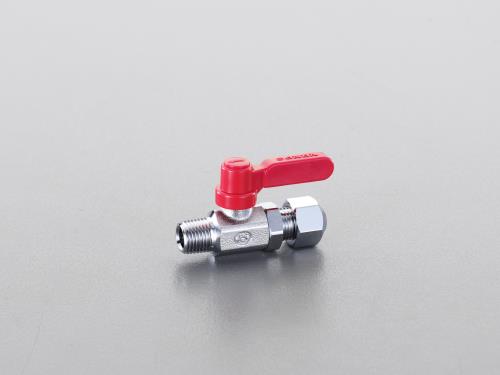 オンダ製作所 R 1/4”x 8.0mm ミニボールバルブ(ロングハンドル) M8-0808MLR