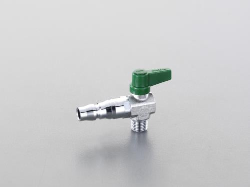 オンダ製作所 R 1/4” ミニボールバルブ(カプラープラグ付) ML7-08