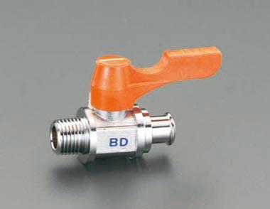 アソー(ASOH) R 3/8”x12.0mm ミニボールバルブ(ドレン用) BD-1300