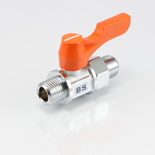 アソー(ASOH) R 1/2”xR 1/2” ミニボールバルブ(RoHS対応品) BS-9044R