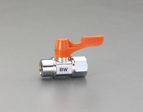 アソー(ASOH) Rc1/4”xRc1/4” ミニボールバルブ(RoHS対応品) BW-9022R