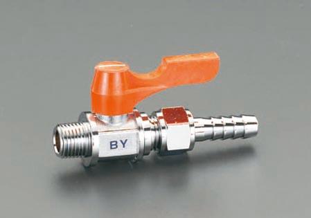 アソー(ASOH) R 1/4”x 8.0mm ミニボールバルブ BY-1208