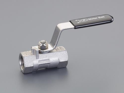 アソー(ASOH) G1/4”xRc1/4” ゲージ用ボールバルブ(ステンレス製) VG-7022