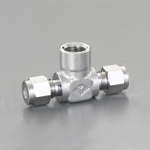 アオイ R 3/8”x12mmx12mm ユニオン(T型/ステンレス製) AWPT-12-3