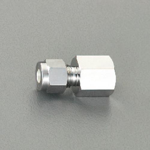 アオイ G 1/4”x 6mm ユニオン(圧力計/ステンレス製) AWP-6-2