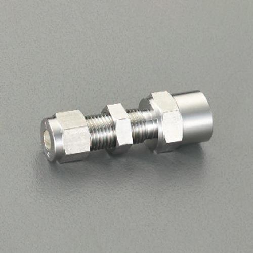 アオイ Rc1/8”x 6mm ユニオン(隔壁/ｽﾃﾝﾚｽ製) AWEP-6-1