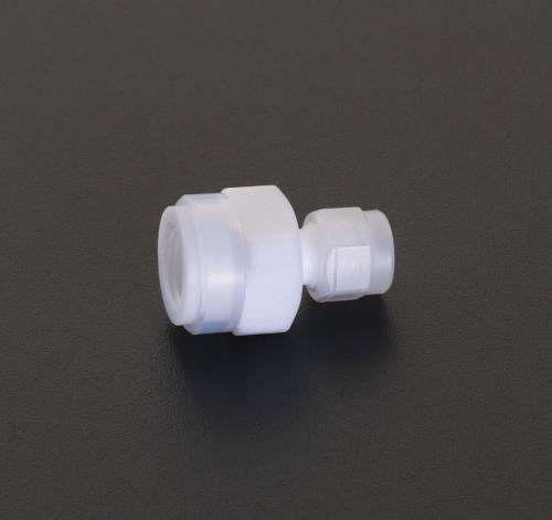 フロウエル(Flowell) 8mmxRc1/8” コネクタ(雌ねじ/フッ素樹脂) 30-8FC2-C