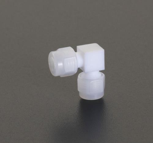 フロウエル(Flowell) 12mm ユニオン(エルボ/フッ素樹脂製) 30-12UE-C