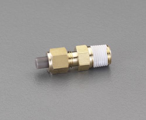 ESCO(エスコ) R 1/2”x10mm ユニオン(ハーフ/黄銅製) EA425LA-104