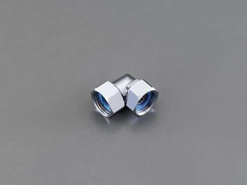 カクダイ G1/2”xG1/2” 両ナット付フレキ用エルボ(小曲り) 646-115-13