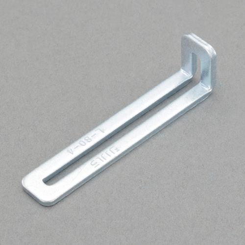 篠原電機 M 5/ 80x16x18mm 補助金具(アングル・チャンネル用) L-80-5