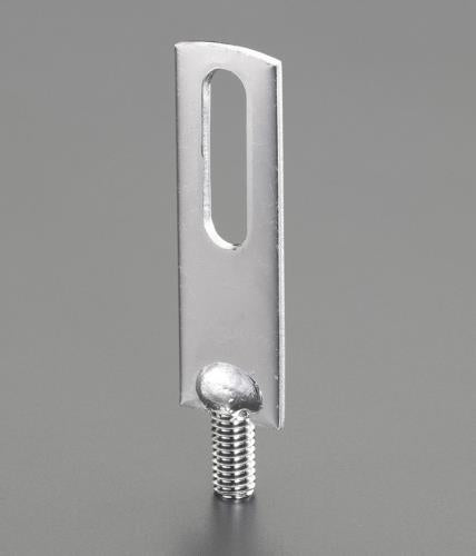 アカギ 100mm 立バンド用取付足 (ステンレス製) A10394-0050