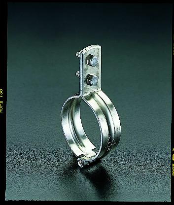 アカギ 114.3mm ステンレス管用立バンド(ステンレス製) A10349-0110