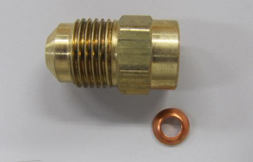 ESCO(エスコ) F1/2” x F5/8” フレアーアダプター(雌/雄) EA443D-45