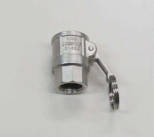 ESCO(エスコ) G 1/2” 雌ねじカップリング(ステンレス製) EA462DL-4