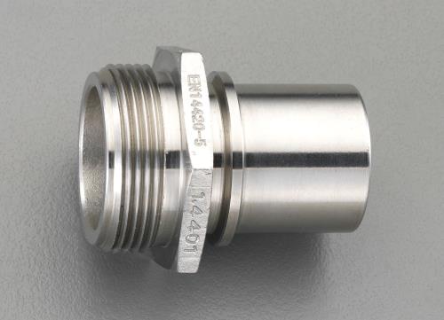 ESCO(エスコ) G1・1/4”雄ねじホースステム(ステンレス製) EA462EC-12