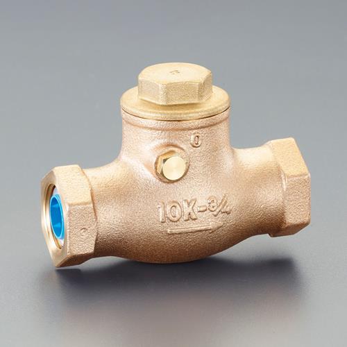 ESCO(エスコ) Rc1・1/4” スイングチャッキバルブ(給水用/青銅製) EA465BB-12