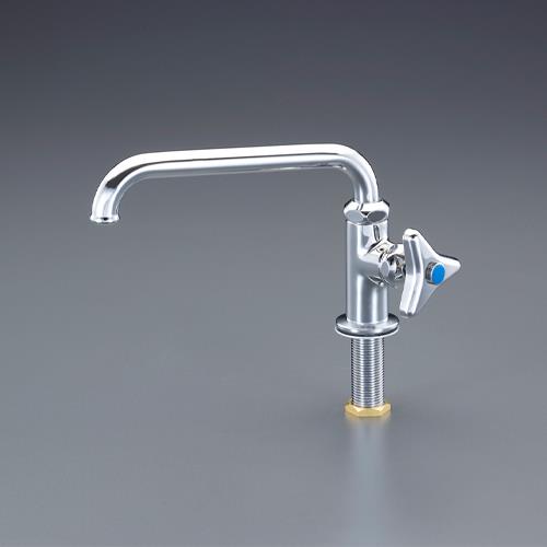 カクダイ PJ 1/2” 立形自在水栓 700-763-13