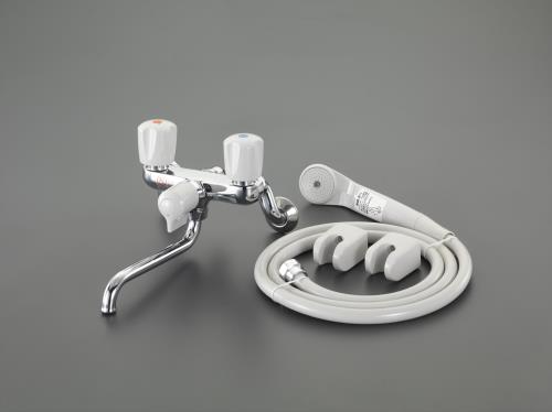 TOTO(トートー) PJ 1/2” シャワー付2ハンドル混合水栓(止水栓無) TMS25C