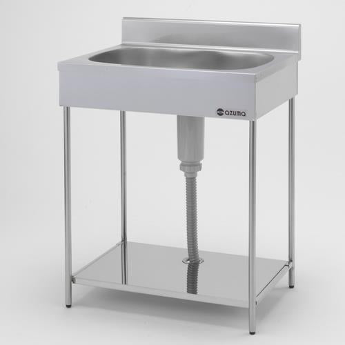 東製作所 600x460x840mm 一槽シンク(簡易型/ステンレス製) EKP1-600