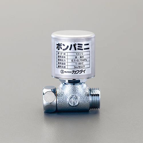 カクダイ G 1/2” ｳｫｰﾀｰﾊﾝﾏｰ吸収器(止水栓補助型) 643-402