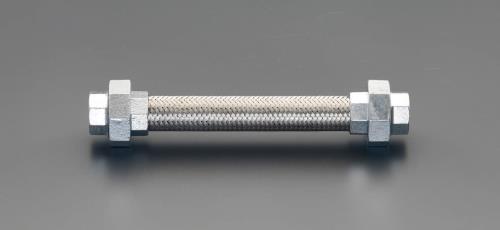 南国フレキ工業 Rc1・1/2”x400mm フレキシブルチューブ(ユニオン式/SUS) NK-1000/FCMB-40A