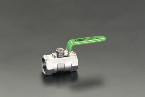 ESCO(エスコ) Rc 1/4” ボールバルブ(ステンレス製) EA470AC-2